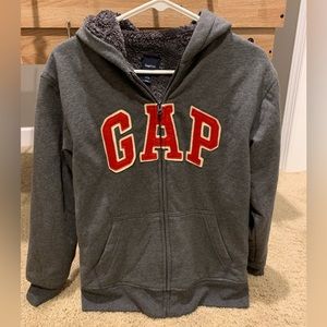 Gap kids youth xl 14/16 fuzzy fleece lined